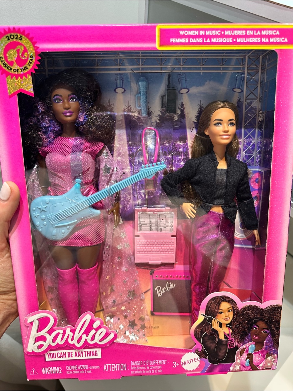 BNIB Barbie Women in Music Duo Play Set - 2025 Career of the Year